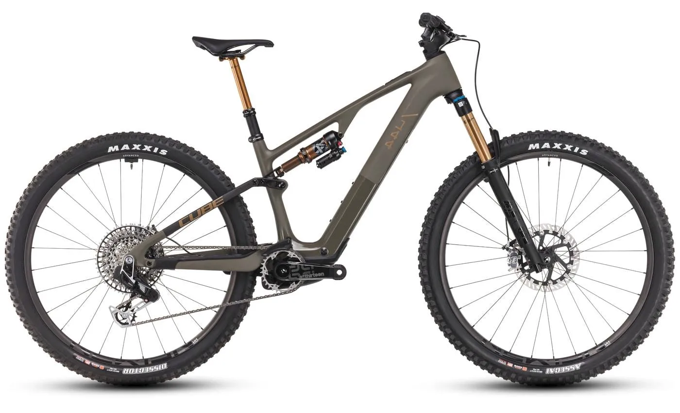 Cube AMS Hybrid ONE44 C:68X SUPER TM 400X 29 dustyolive´n´gold 29" 400 Wh Diamant