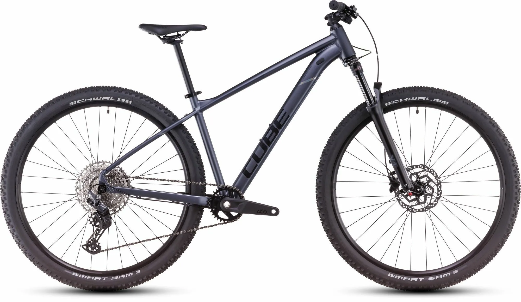 Cube Attention Pro metallicgrey´n´black 29" Diamant, Anthrazit, L Cube Attention Pro metallicgrey´n´black 29" Diamant, Anthrazit, L