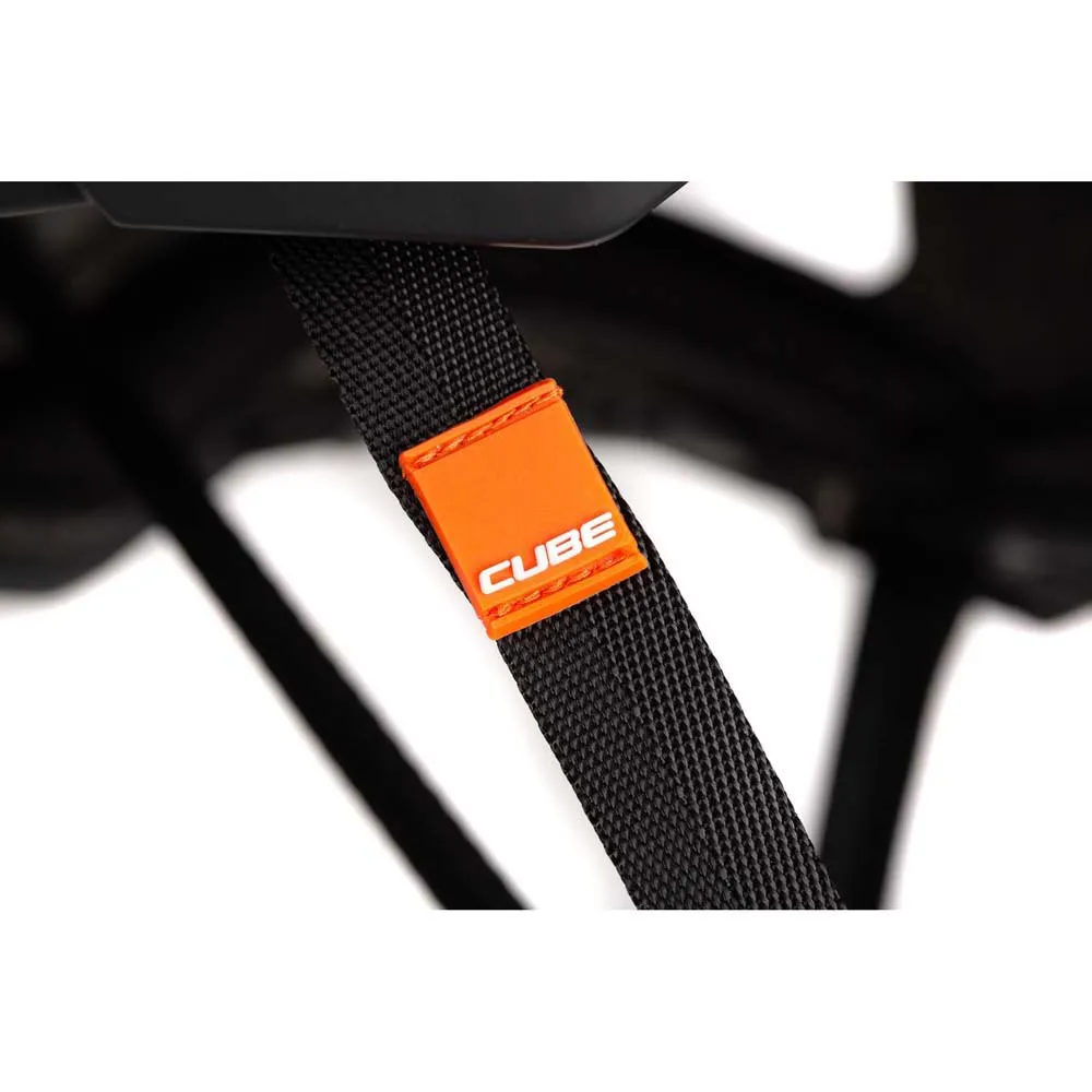Cube Badger X Action Team Mtb-helm, Grey / orange Cube Badger X Action Team Mtb-helm, Grey / orange