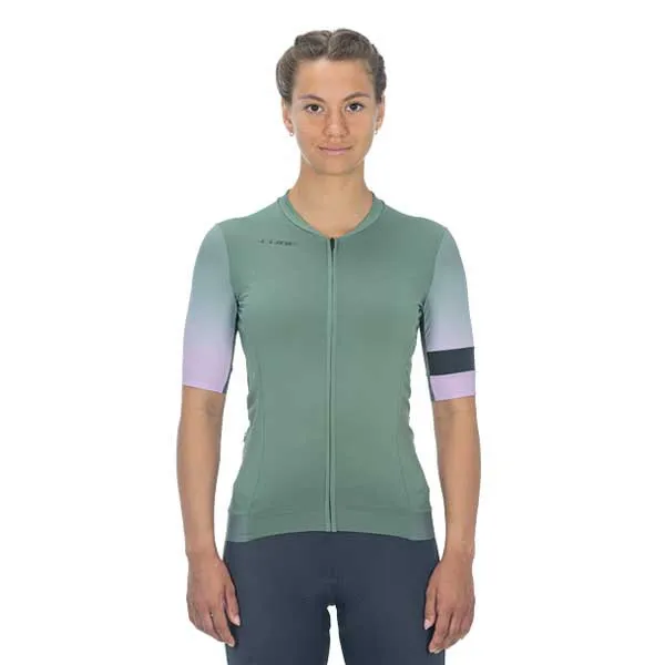 Cube Blackline Fade Kurzarm-radtrikot, Green / violet, XL Cube Blackline Fade Kurzarm-radtrikot, Green / violet, XL