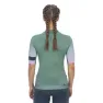 Cube Blackline Fade Kurzarm-radtrikot, Green / violet, XL