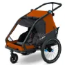 Cube Cmpt X Actionteam Double Trailer, Grey / orange, One Size