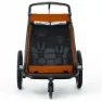 Cube Cmpt X Actionteam Double Trailer, Grey / orange, One Size