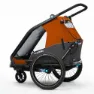 Cube Cmpt X Actionteam Double Trailer, Grey / orange, One Size