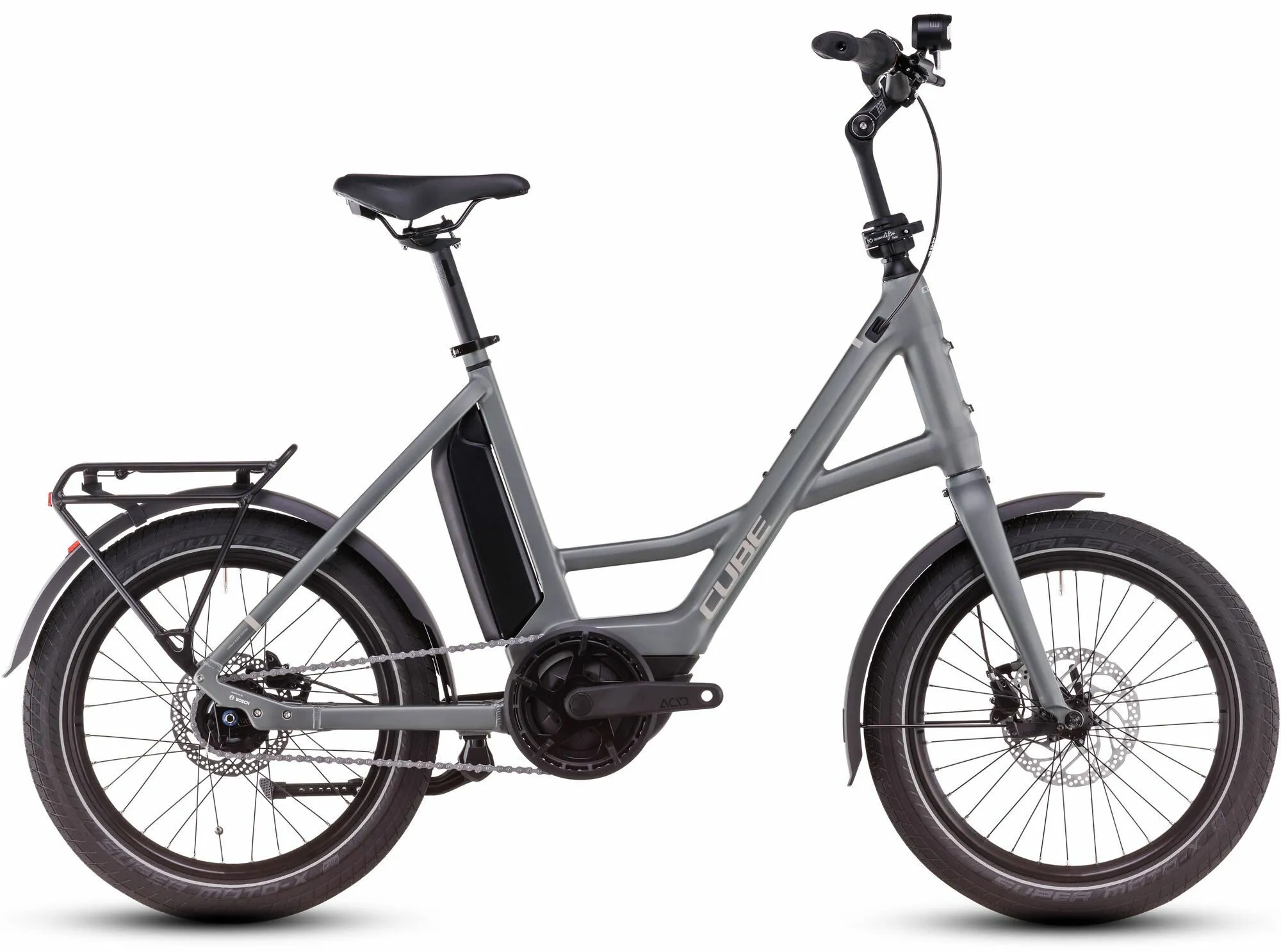 Cube Compact Hybrid Comfort 500 flashgrey´n´smoke 20" 500 Wh Wave