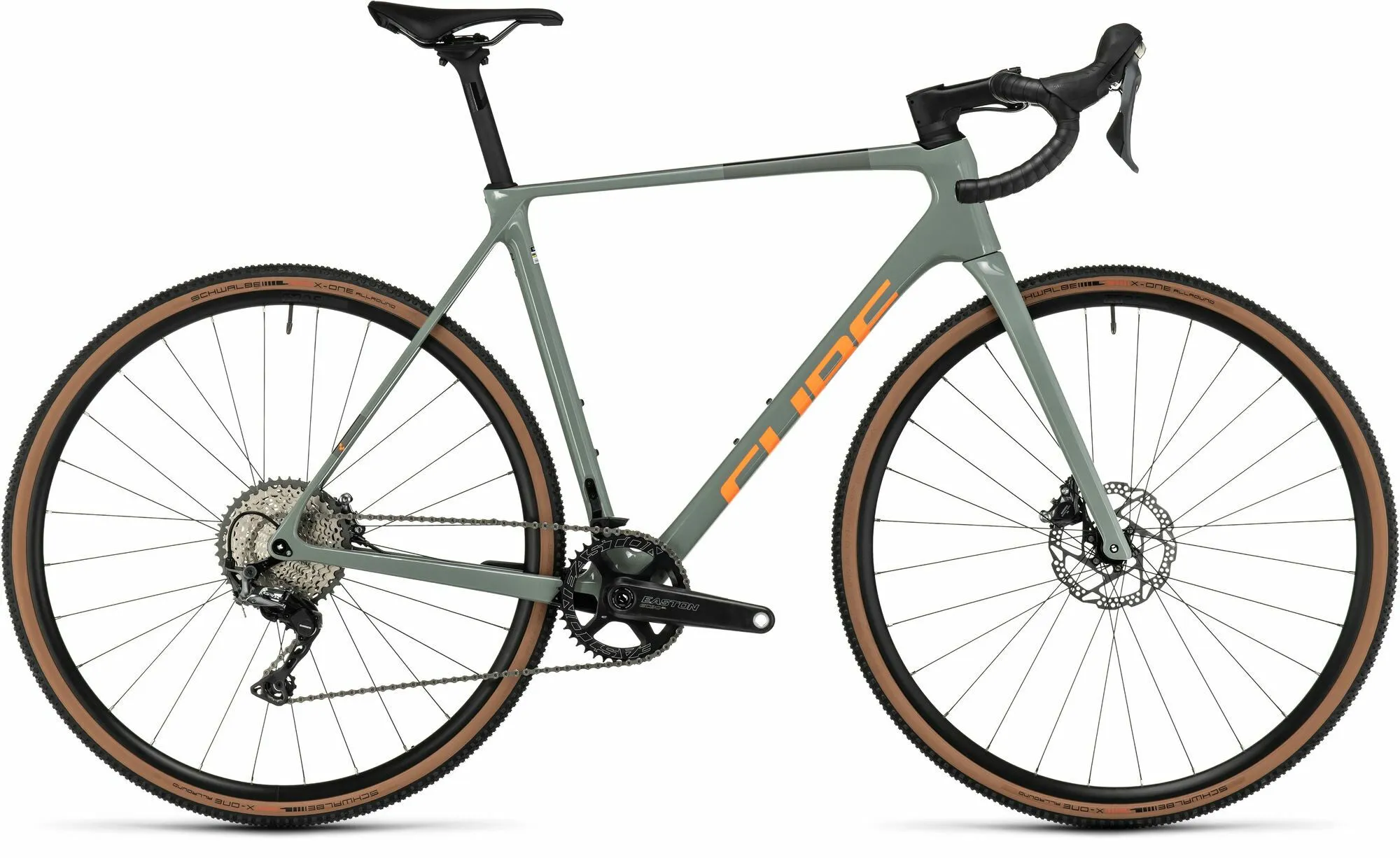 Cube Cross Race C:62 Pro swampgrey´n´orange 28" Diamant Cube Cross Race C:62 Pro swampgrey´n´orange 28" Diamant