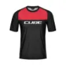 Cube Edge Kurzarm Enduro Trikot, Black / red, S