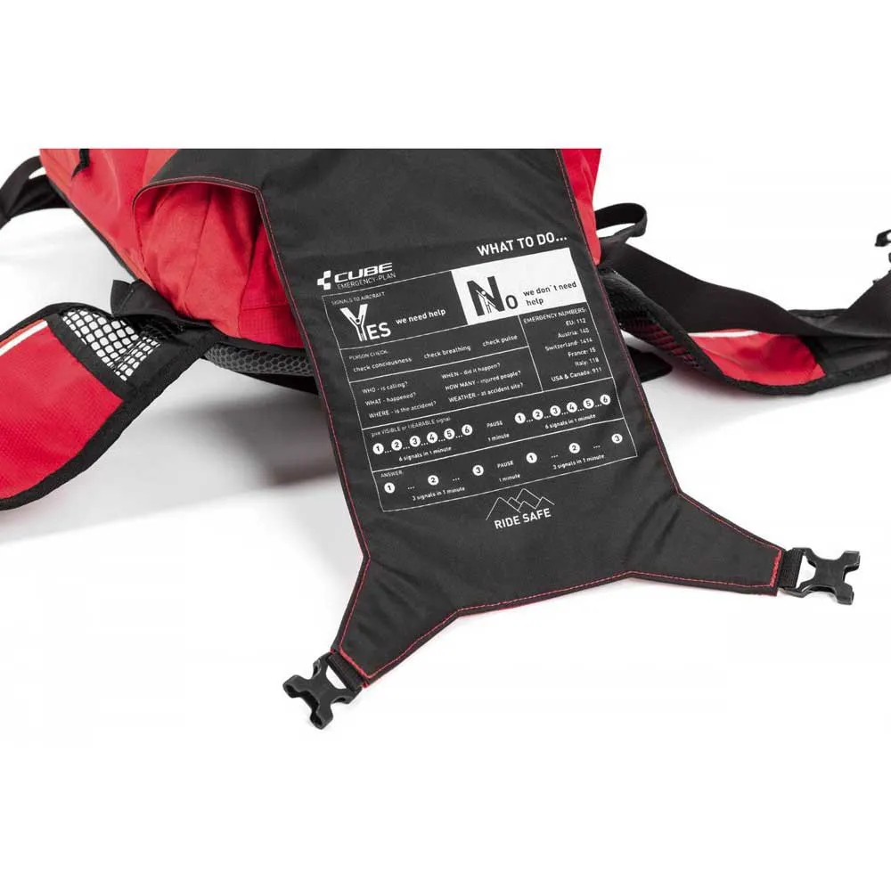 Cube Edge Trail 16l Rucksack, Red, One Size Cube Edge Trail 16l Rucksack, Red, One Size