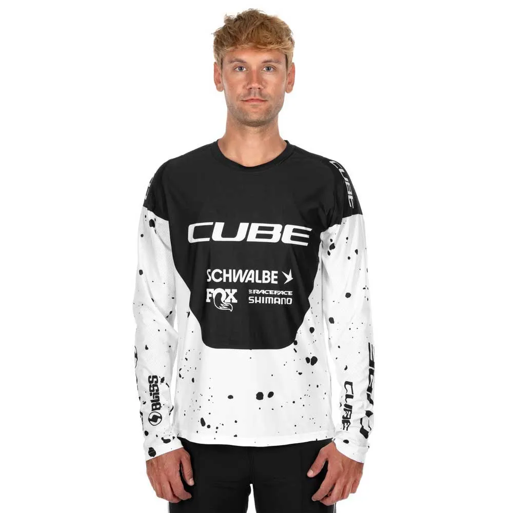 Cube Factory Racing Langarm Enduro Trikot Cube Factory Racing Langarm Enduro Trikot