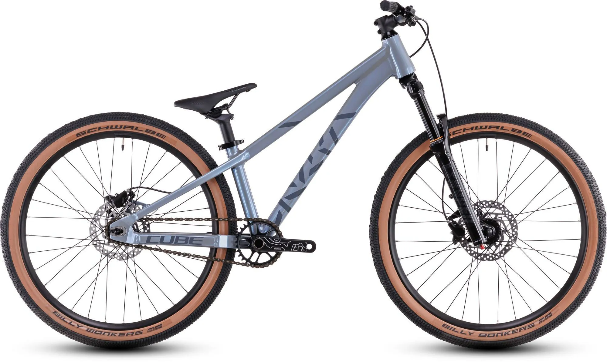 Cube Flying Circus 240 hazeblue´n´reflex 24" Diamant, Grau, 24"