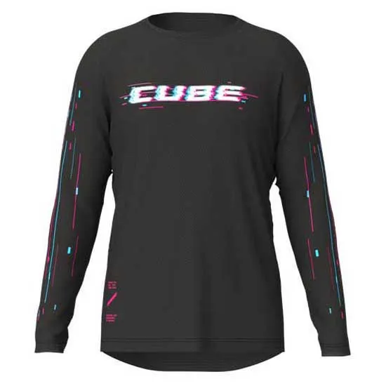 Cube Glitch Langarm Enduro Trikot Cube Glitch Langarm Enduro Trikot