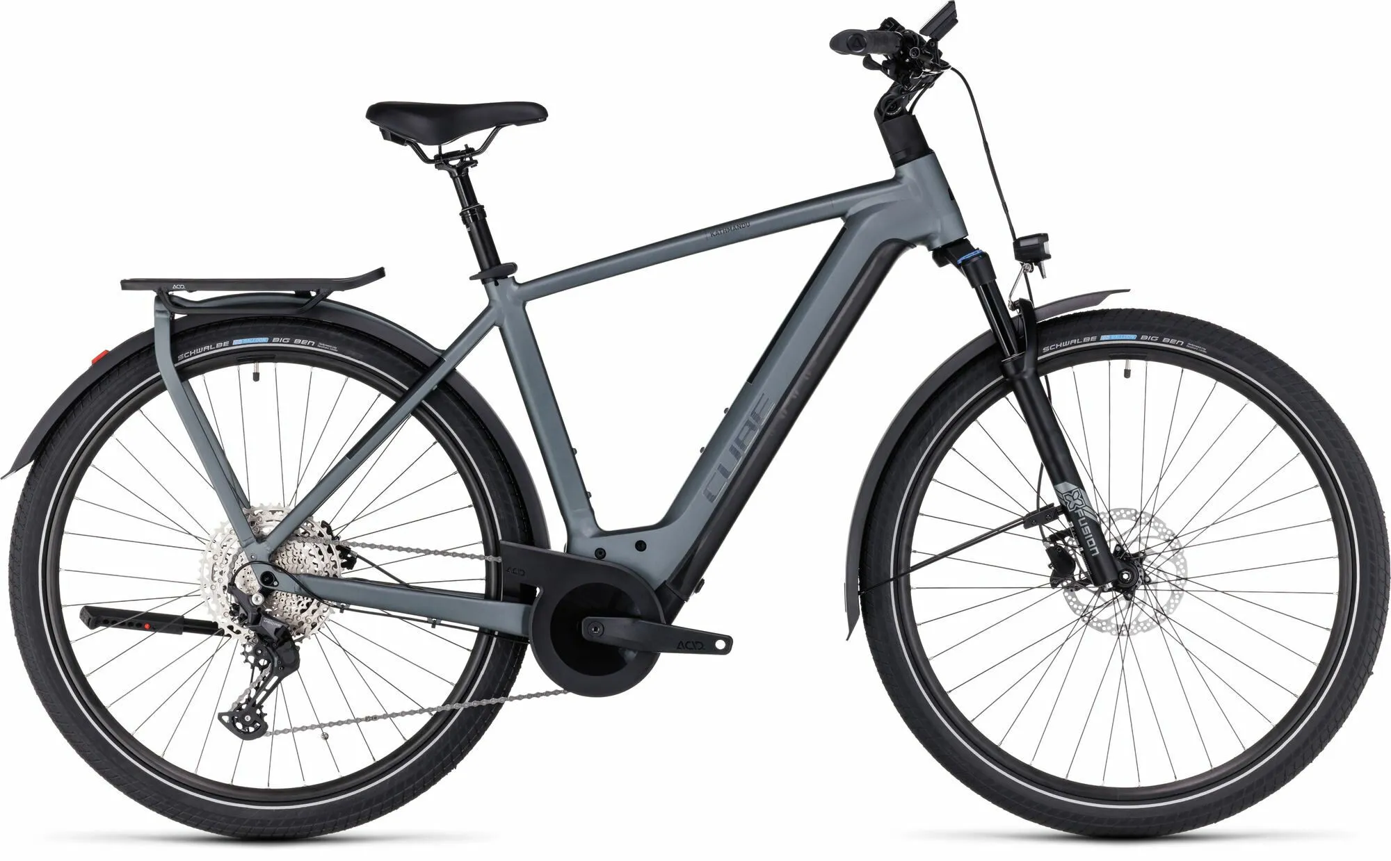 Cube Kathmandu Hybrid Pro 750 flashgrey´n´metal 28" 750 Wh Diamant