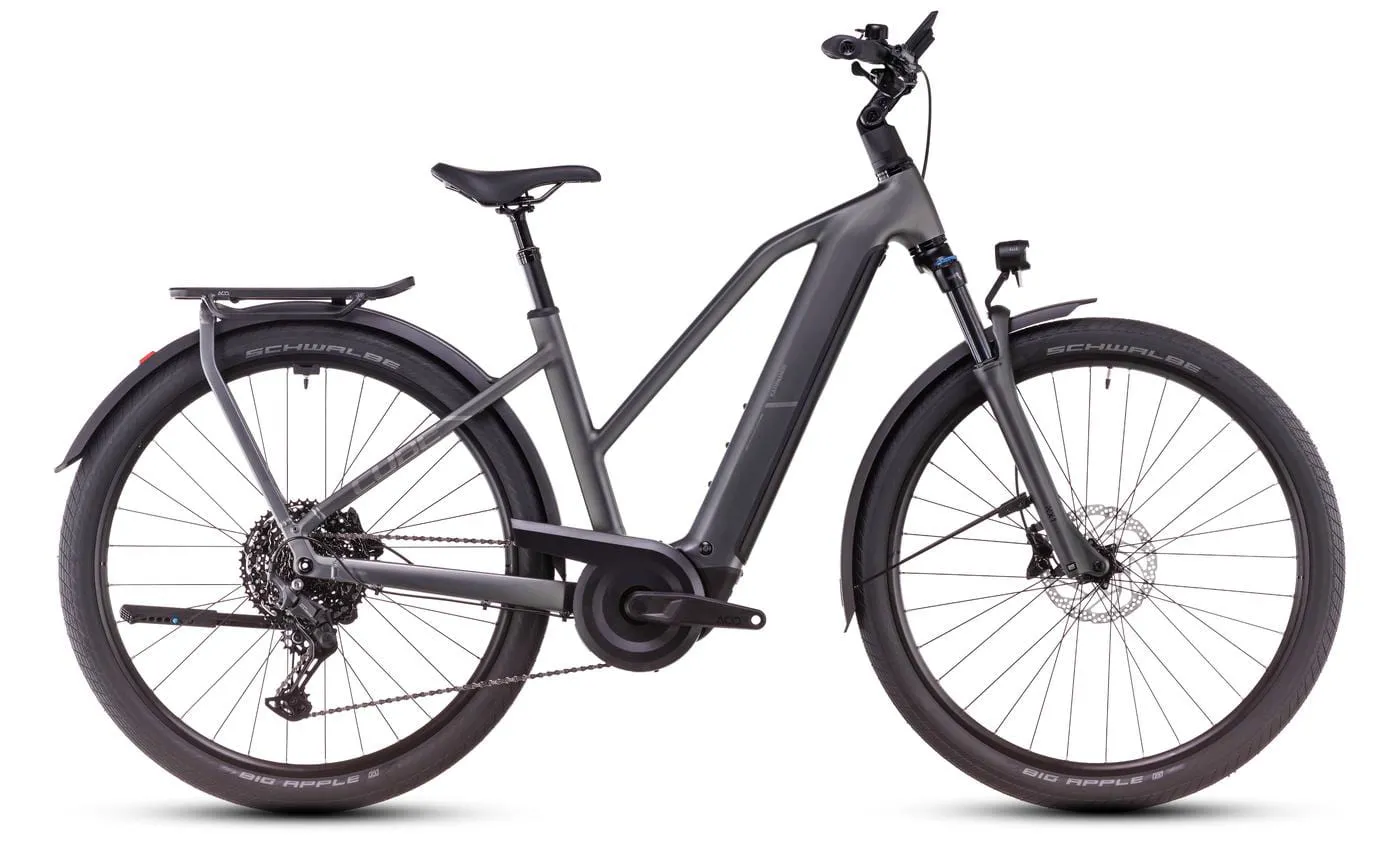 Cube Kathmandu Hybrid Pro 800 slapgrey´n´chrome 28" 800 Wh Wave