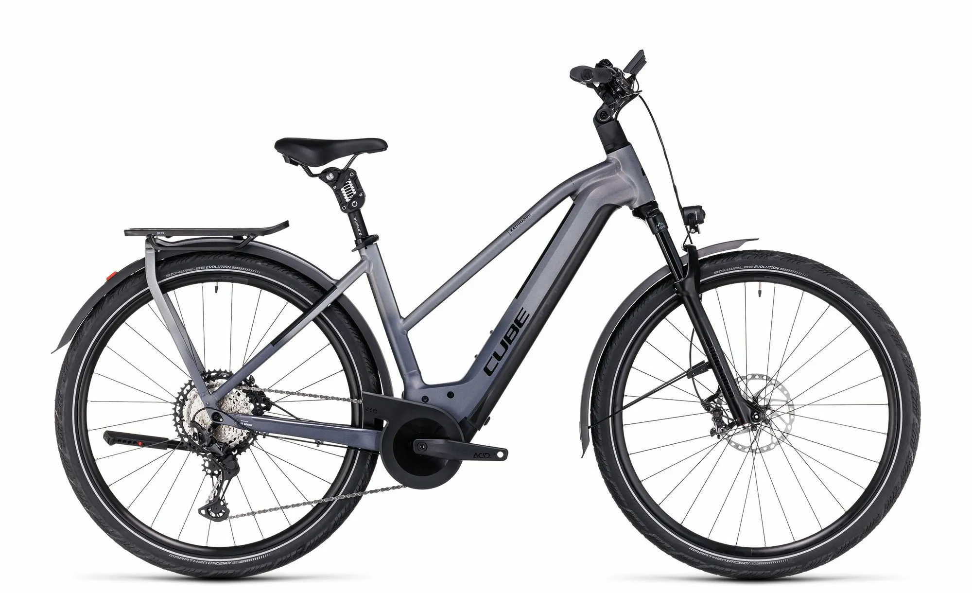 Cube Kathmandu Hybrid SLT 750 prizmsilver´n´grey 28" 750 Wh Trapez Cube Kathmandu Hybrid SLT 750 prizmsilver´n´grey 28" 750 Wh Trapez