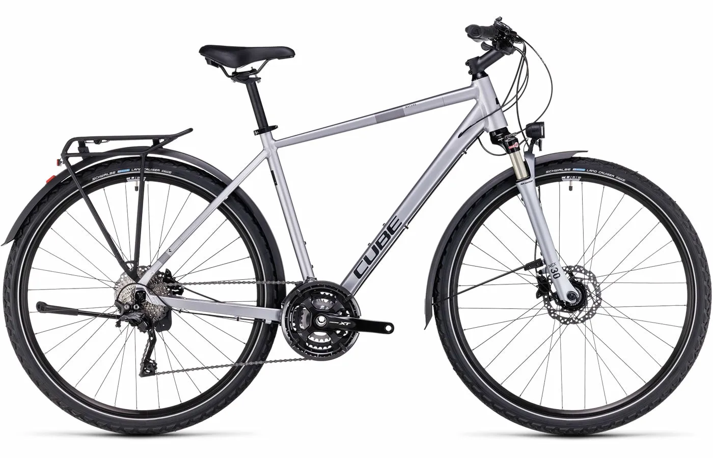 Cube Nature EXC Allroad - 28 Zoll 30K Diamant, Silber, XS - 46cm Cube Nature EXC Allroad - 28 Zoll 30K Diamant, Silber, XS - 46cm