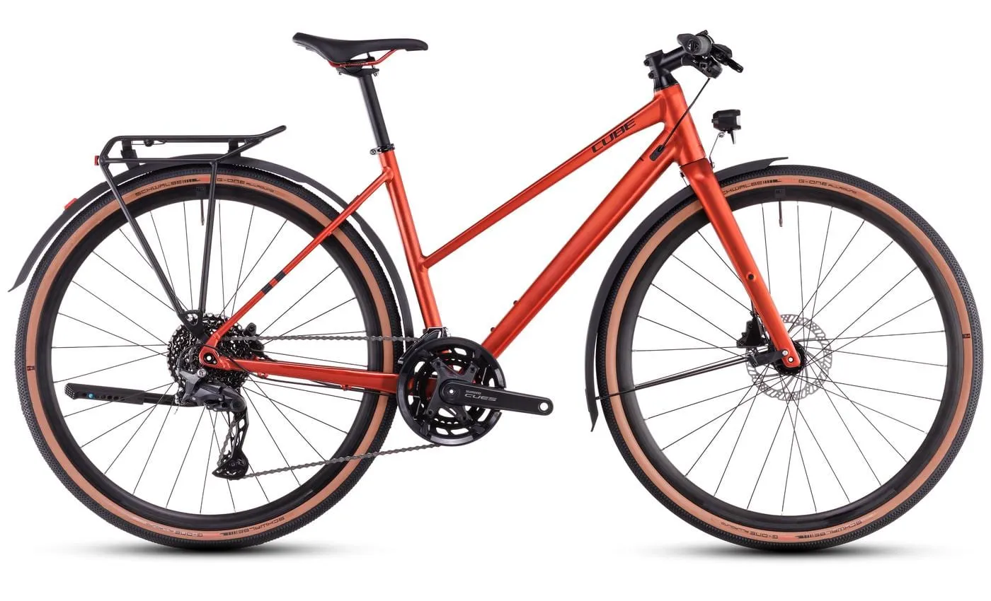 Cube Nulane Pro FE 20K Trapez, Orange, 53cm Cube Nulane Pro FE 20K Trapez, Orange, 53cm