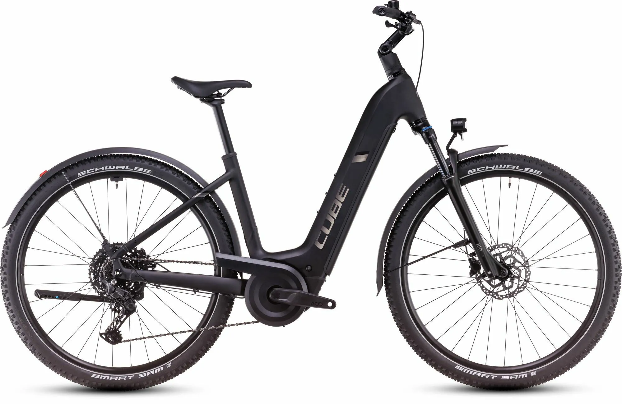 Cube Nuride Hybrid Pro 600 Allroad black´n´bronze 28" 600 Wh Wave Cube Nuride Hybrid Pro 600 Allroad black´n´bronze 28" 600 Wh Wave