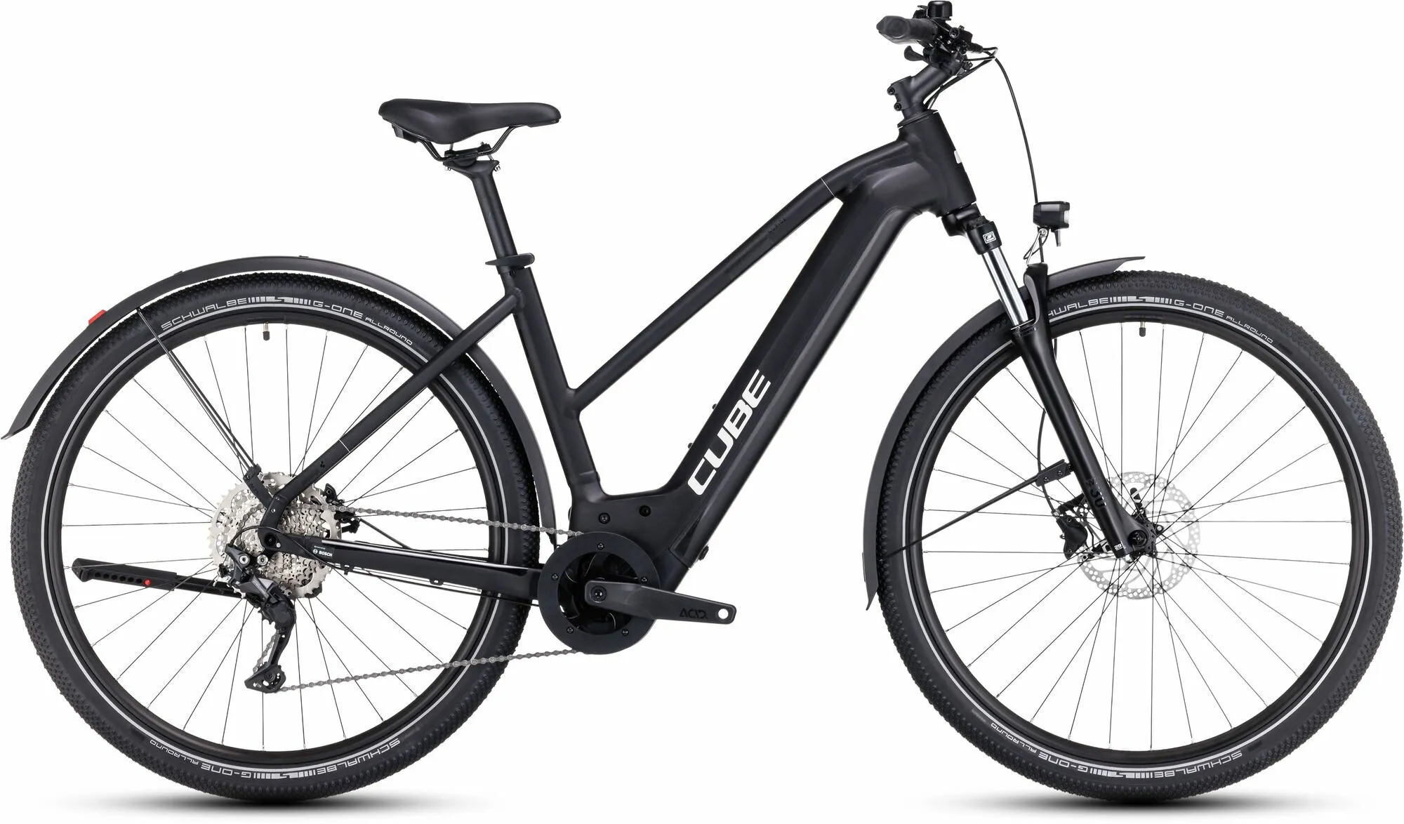 Cube Nuride Hybrid Pro 625 Allroad black´n´metal 28" 625 Wh Trapez, Hersteller-black´n´metal, 54cm