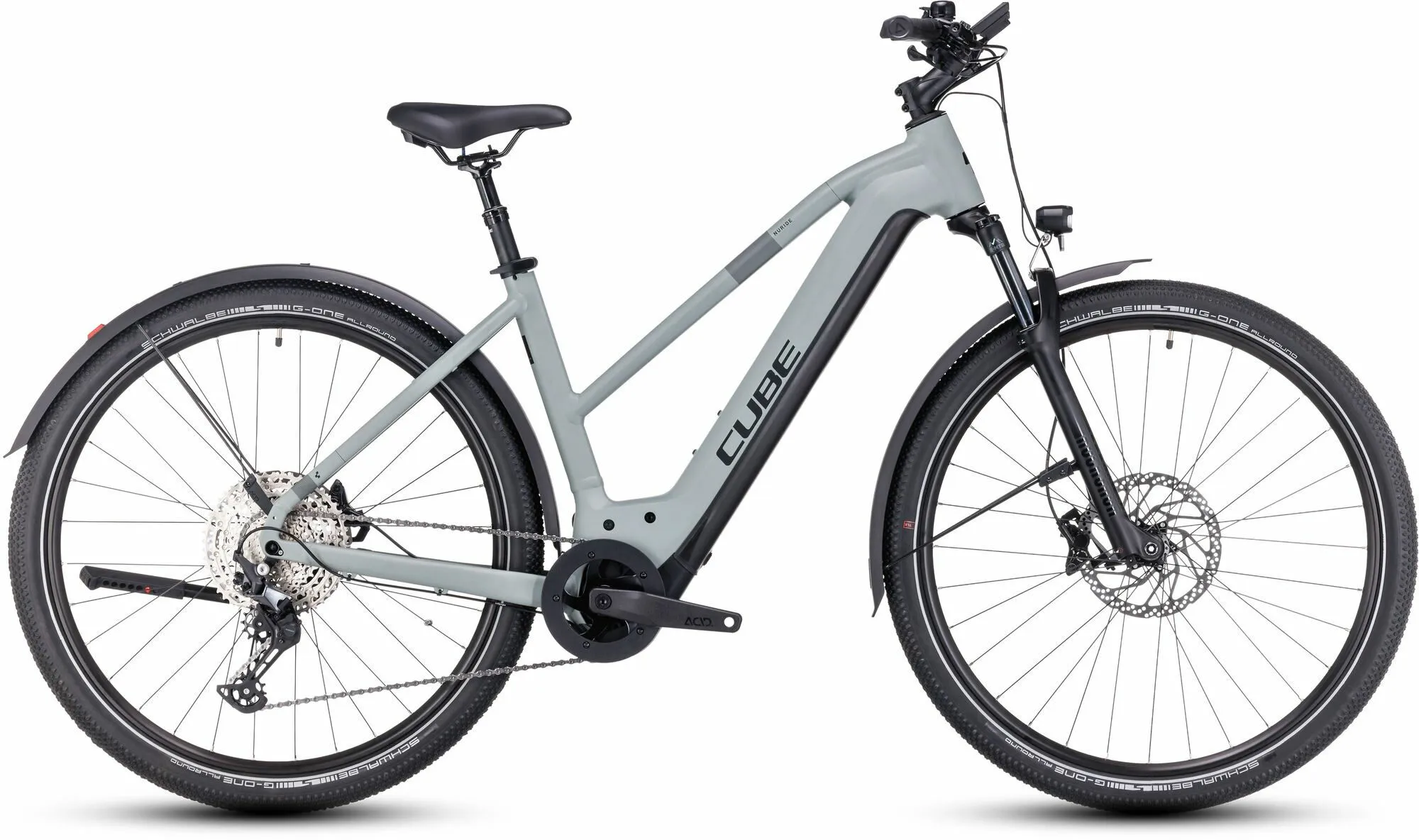 Cube Nuride Hybrid SLX 750 Allroad grey´n´black 28" 750 Wh Trapez, Hersteller-grey´n´black, 54cm