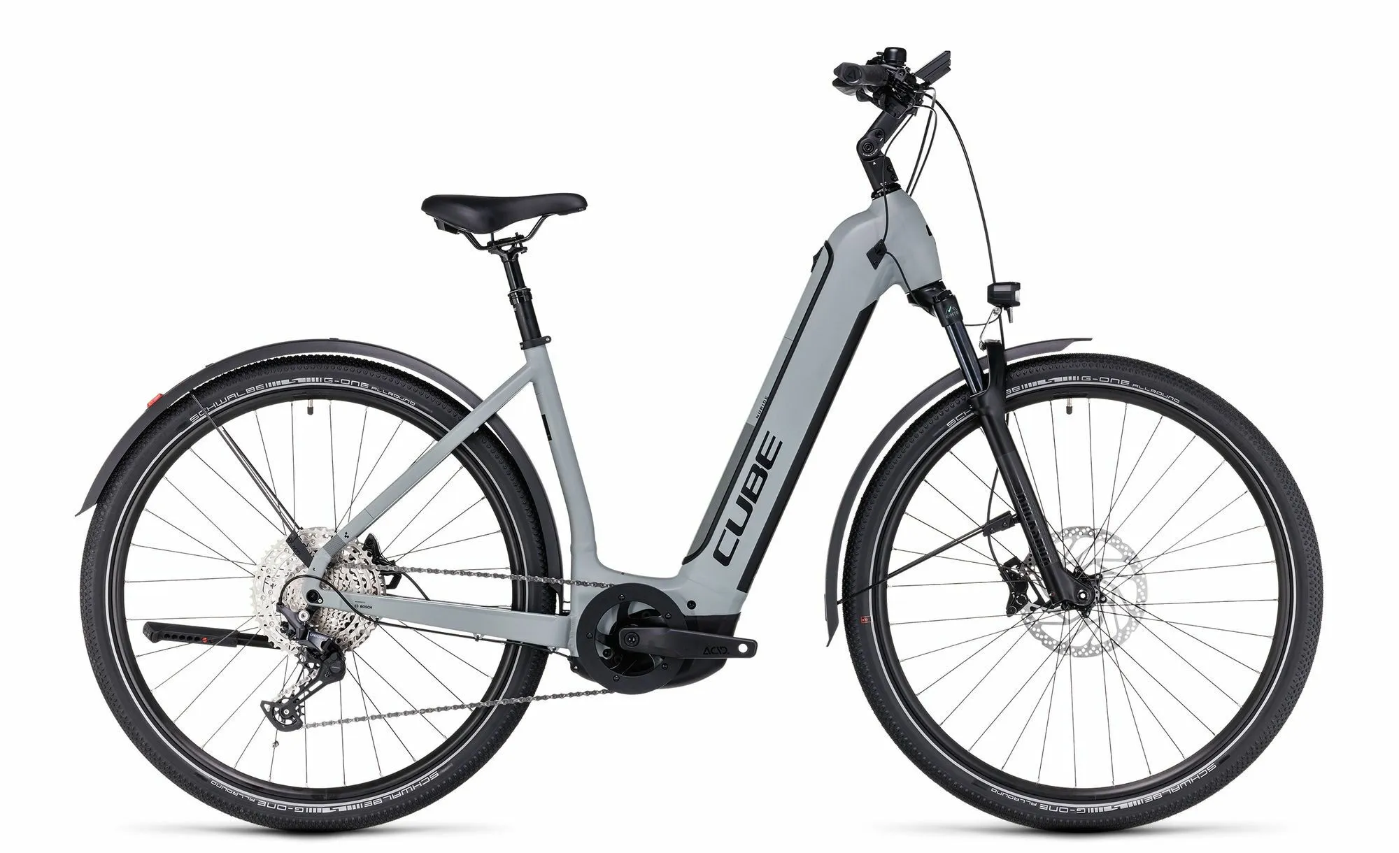 Cube Nuride Hybrid SLX 750 Allroad grey´n´black 28" 750 Wh Wave Cube Nuride Hybrid SLX 750 Allroad grey´n´black 28" 750 Wh Wave