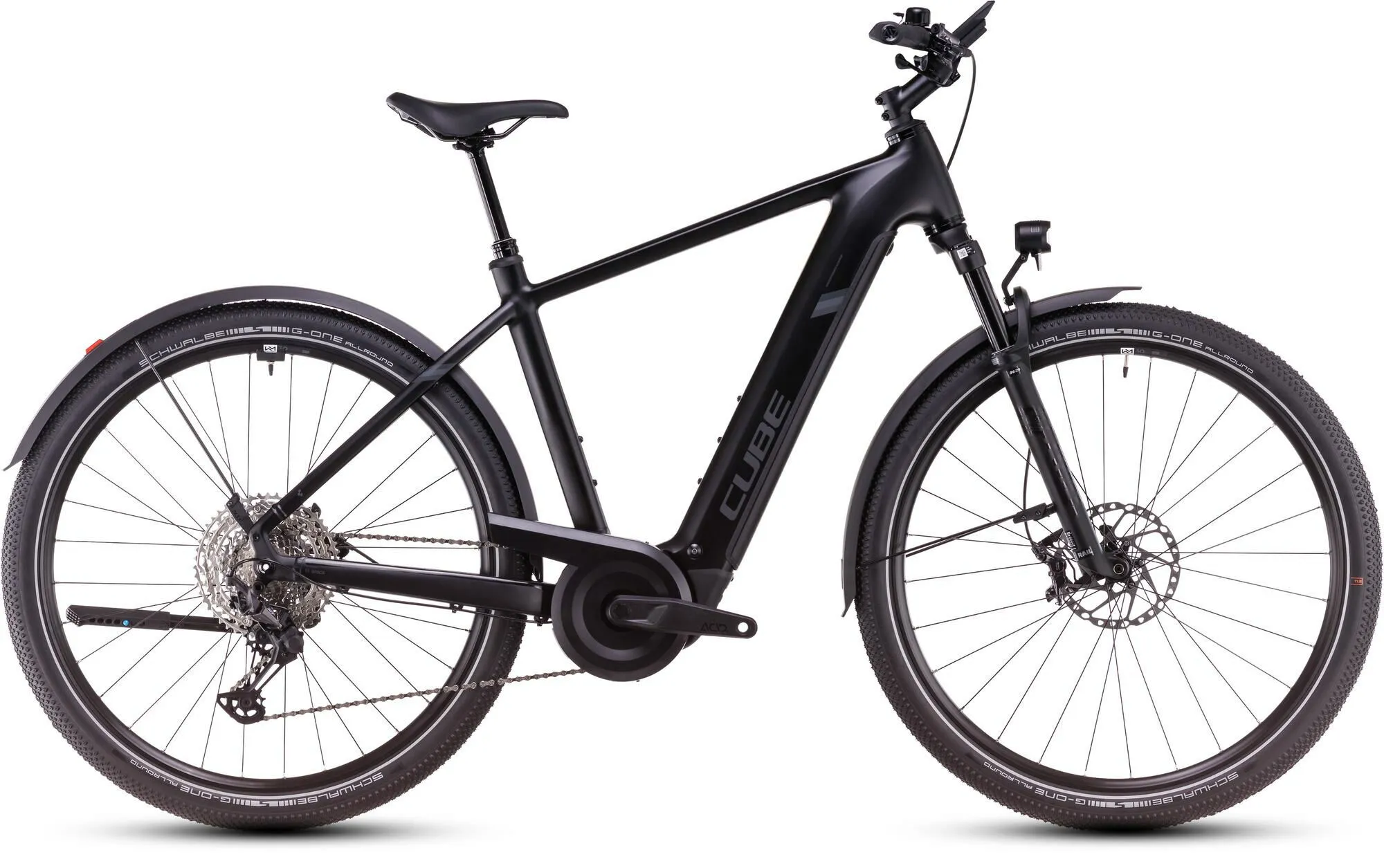 Cube Nuride Hybrid SLX 800 Allroad black´n´reflect 28" 800 Wh Diamant Cube Nuride Hybrid SLX 800 Allroad black´n´reflect 28" 800 Wh Diamant