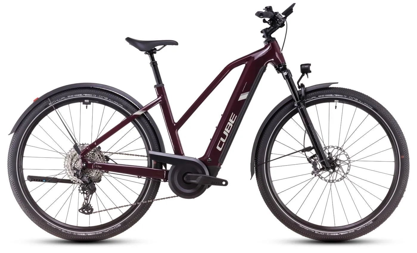 Cube Nuride Hybrid SLX 800 Allroad black´n´reflect 28" 800 Wh Trapez Cube Nuride Hybrid SLX 800 Allroad black´n´reflect 28" 800 Wh Trapez