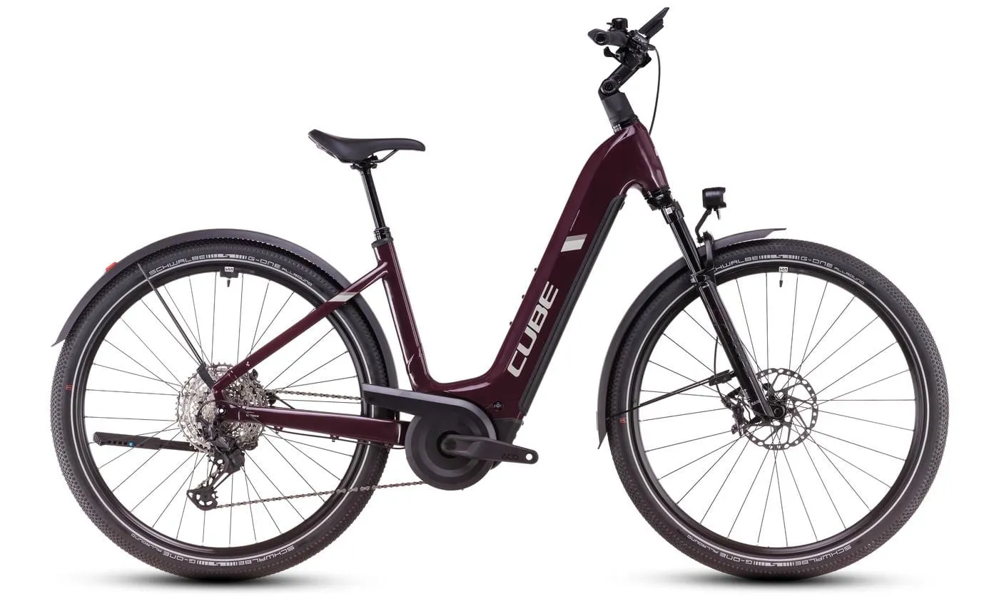 Cube Nuride Hybrid SLX 800 Allroad black´n´reflect 28" 800 Wh Wave