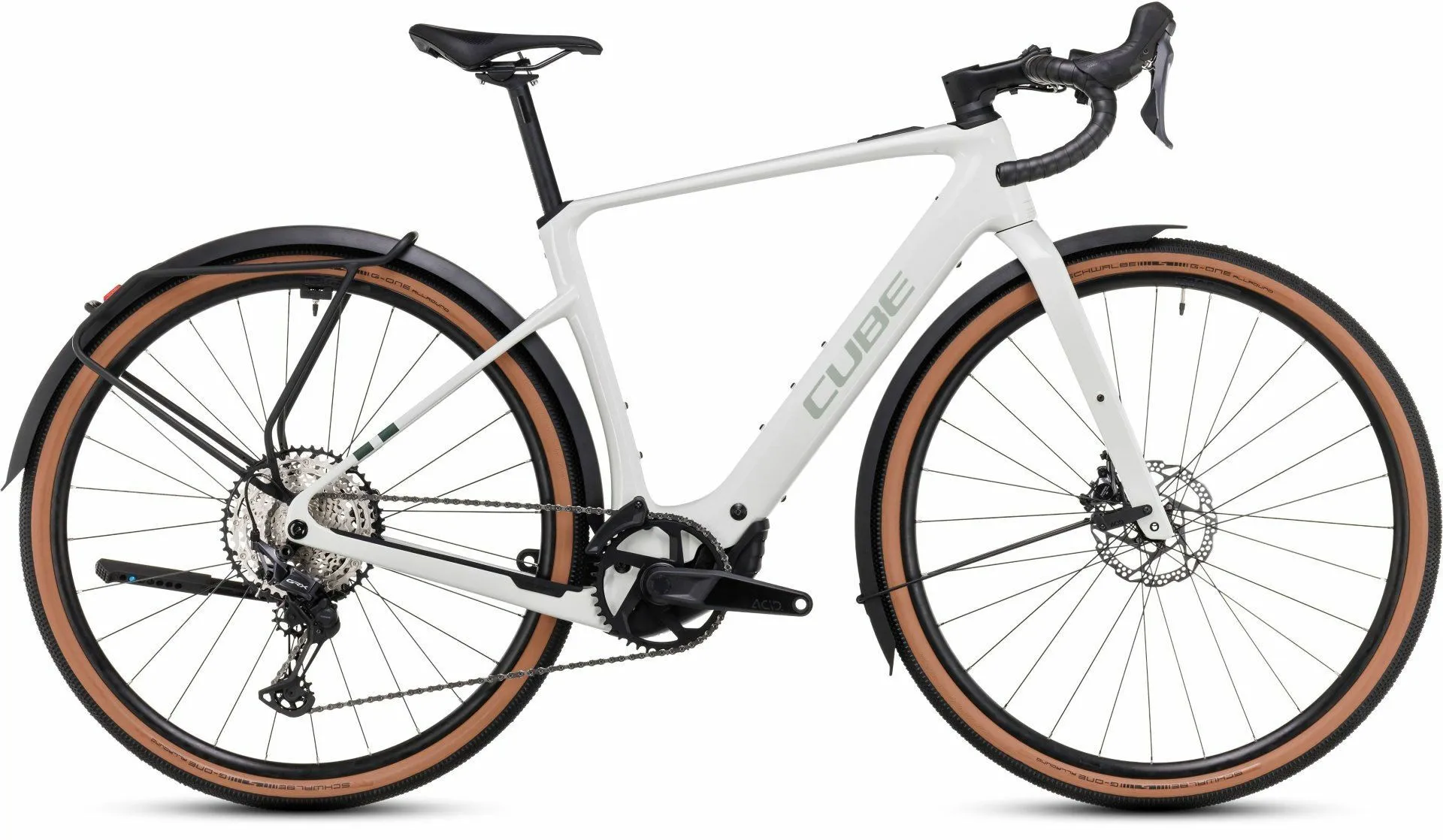 Cube Nuroad Hybrid C:62 Race FE 400X desertstone´n´green 28" 400 Wh Diamant