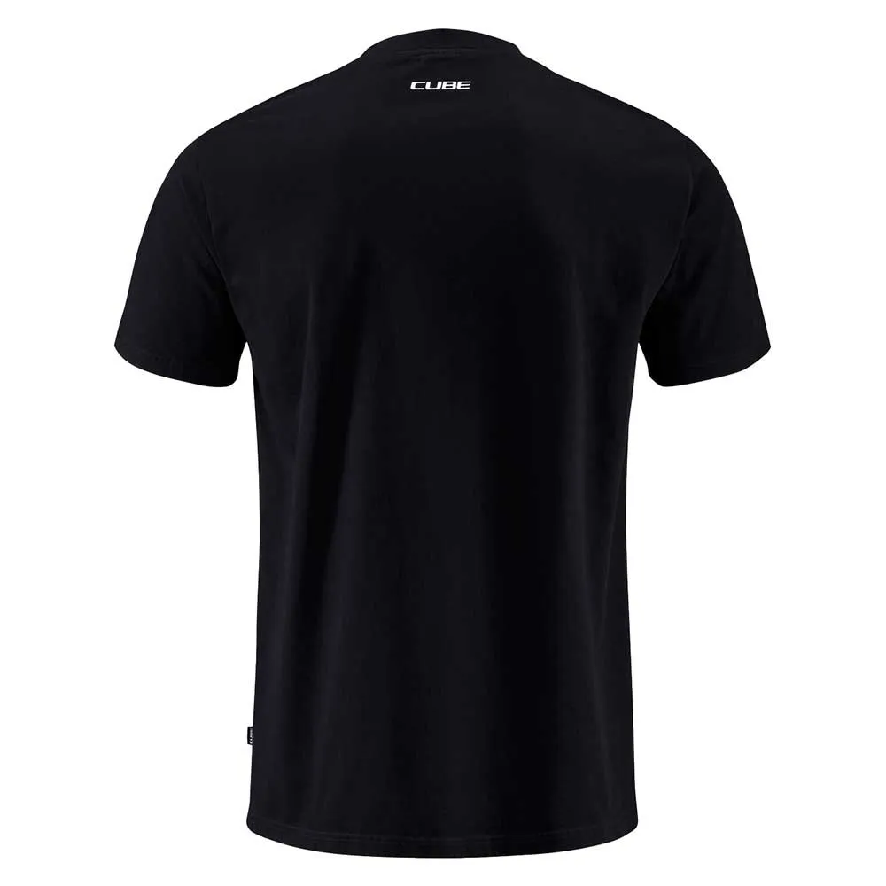 Cube Organic Actionteam Gty Fit Kurzarm-t-shirt, Black / white, XS Cube Organic Actionteam Gty Fit Kurzarm-t-shirt, Black / white, XS