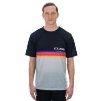 Cube Organic Logo Stripes Kurzarm-t-shirt
