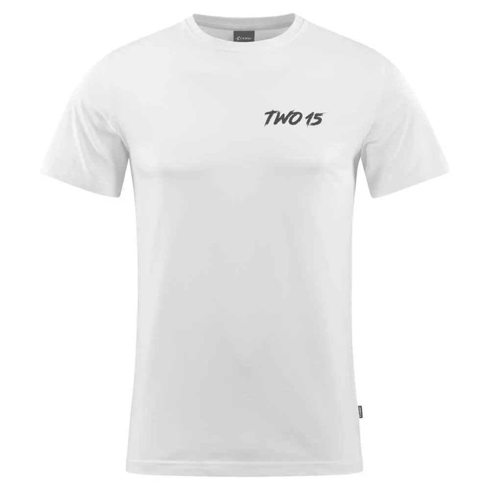 Cube Organic Two15 Kurzarm-t-shirt, White, M