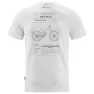 Cube Organic Two15 Kurzarm-t-shirt, White, M