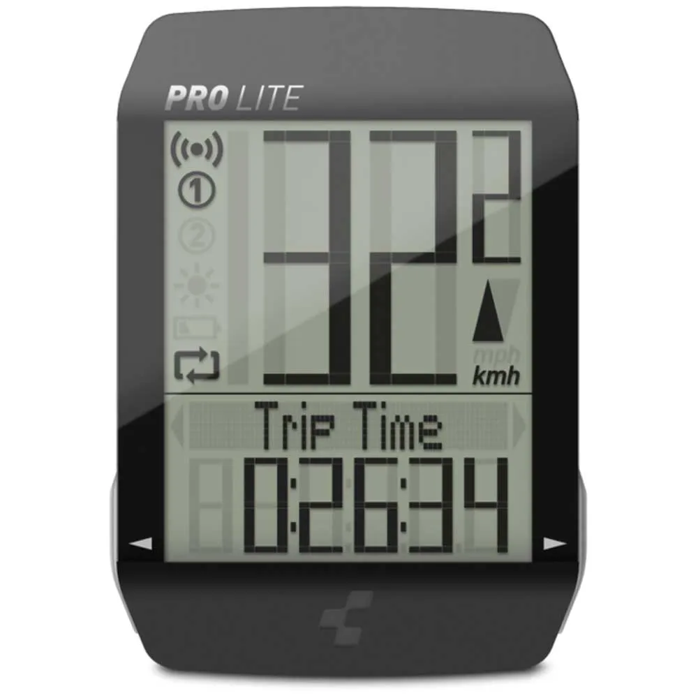 Cube Pro Lite Fahrradcomputer, Black, One Size Cube Pro Lite Fahrradcomputer, Black, One Size