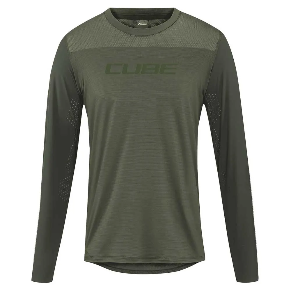 Cube Pro Tm Langarm Enduro Trikot Cube Pro Tm Langarm Enduro Trikot