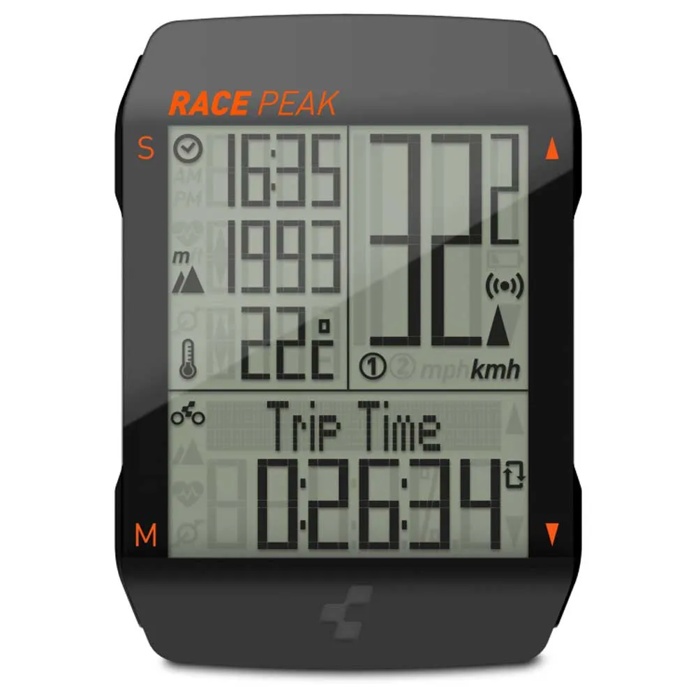 Cube Race Peak Fahrradcomputer, Black, One Size Cube Race Peak Fahrradcomputer, Black, One Size