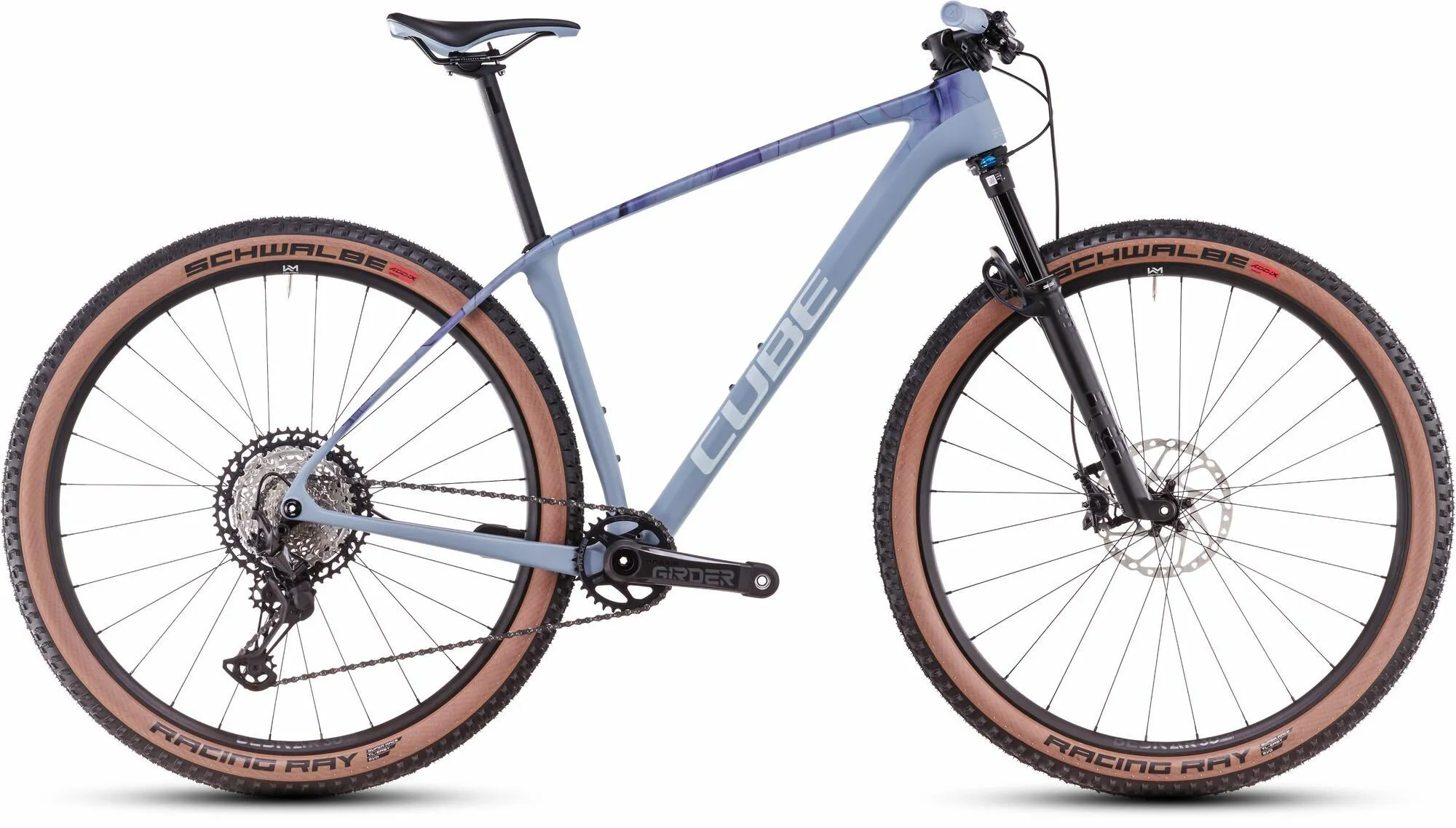 Cube Reaction C:62 Race pigeonblue´n´art 29" Diamant, Hersteller-pigeonblue´n´art, L
