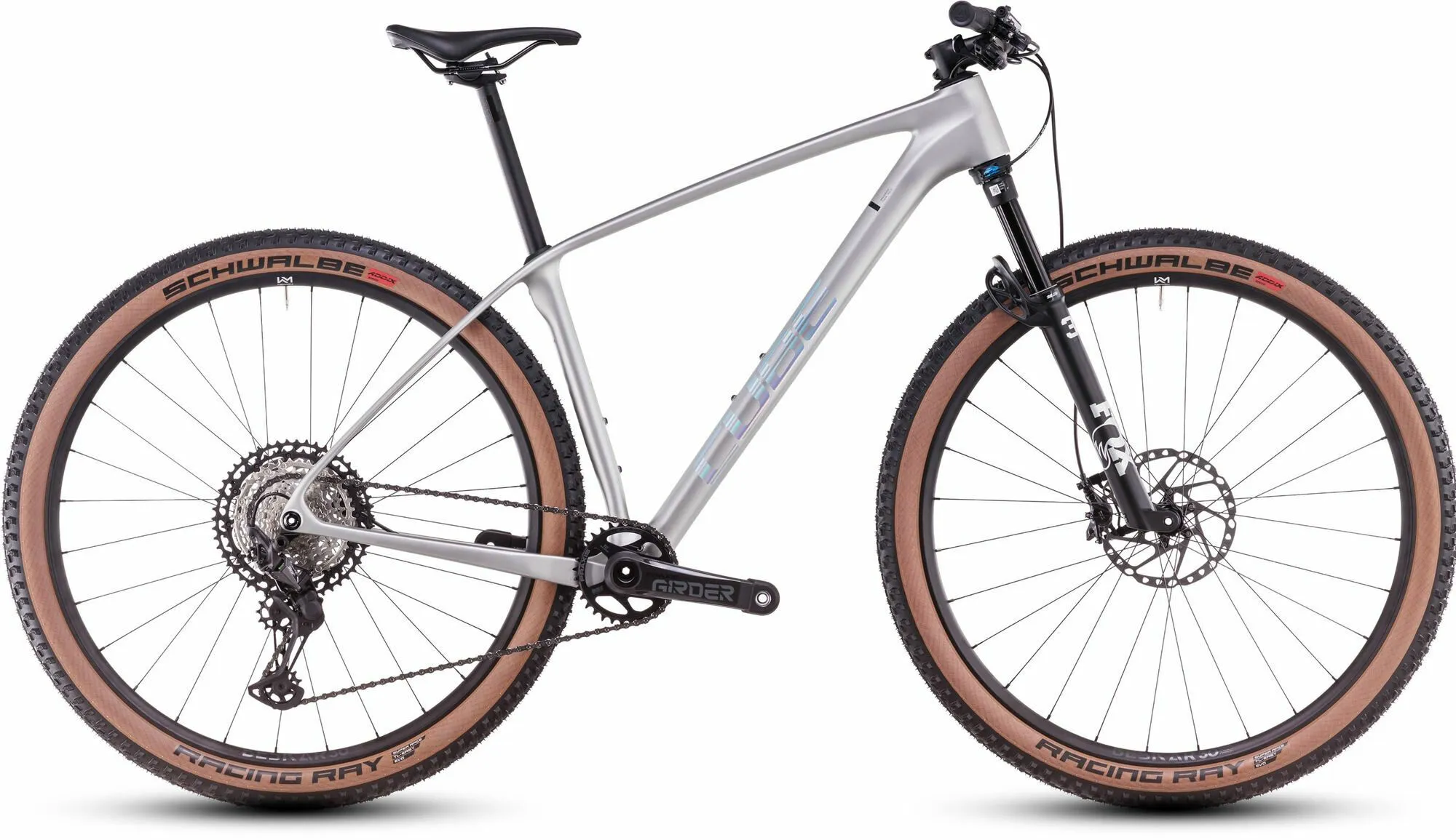 Cube Reaction C:62 Race sleekgrey´n´prism 29" Diamant