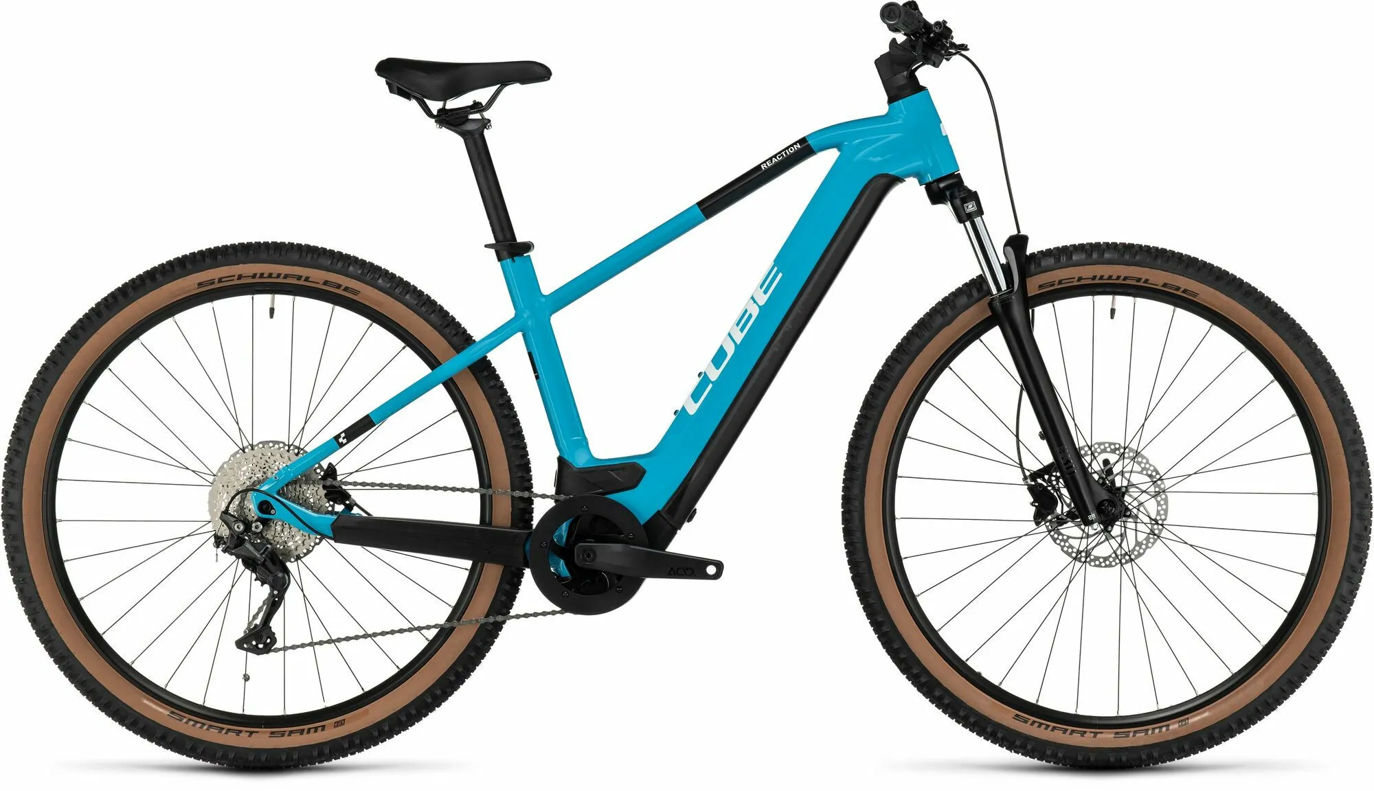 Cube Reaction Hybrid ONE 500 skyblue´n´white 29" 500 Wh Diamant, Hersteller-skyblue´n´white, XL Cube Reaction Hybrid ONE 500 skyblue´n´white 29" 500 Wh Diamant, Hersteller-skyblue´n´white, XL