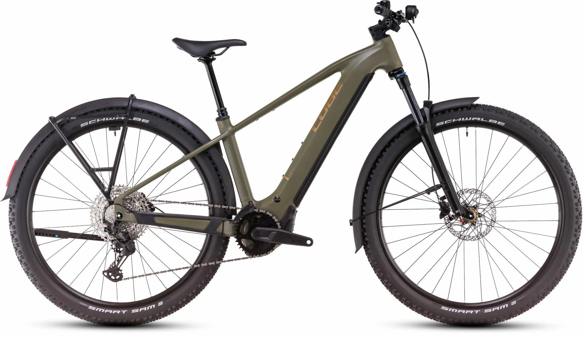 Cube Reaction Hybrid Pro 600 Allroad dustyolive´n´gold 29" 600 Wh Diamant Cube Reaction Hybrid Pro 600 Allroad dustyolive´n´gold 29" 600 Wh Diamant