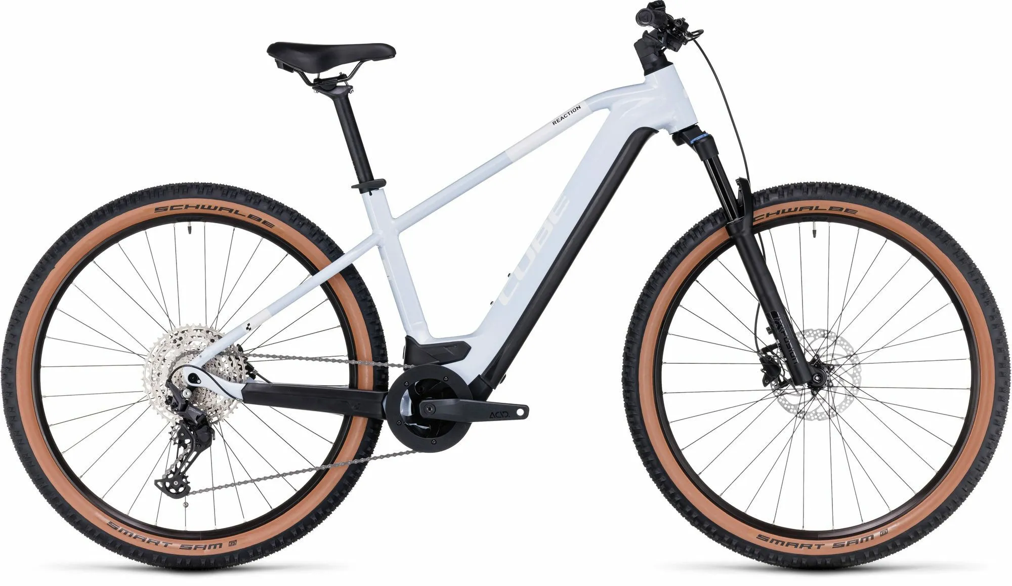 Cube Reaction Hybrid Pro 750 flashwhite´n´black 29" 750 Wh Diamant