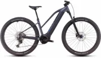 Cube Reaction Hybrid Pro 800 metallicgrey´n´black 27,5" 800 Wh Trapez