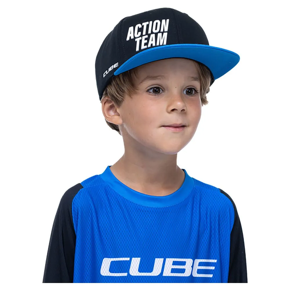 Cube Rookie X Actionteam Kappe, Black / blue Cube Rookie X Actionteam Kappe, Black / blue