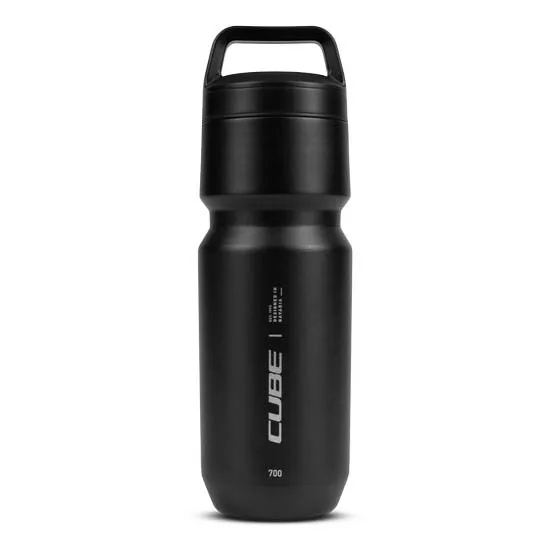 Cube Stainless Steel Arc 700ml Trinkflasche, Black, One Size Cube Stainless Steel Arc 700ml Trinkflasche, Black, One Size