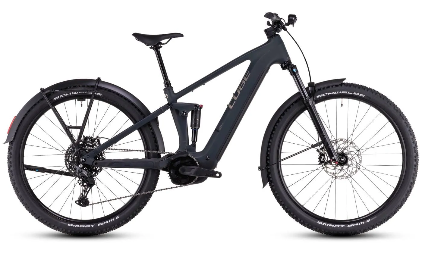 Cube Stereo Hybrid ONE22 Pro 800 Allroad night´n´chrome 27,5" 800 Wh Diamant