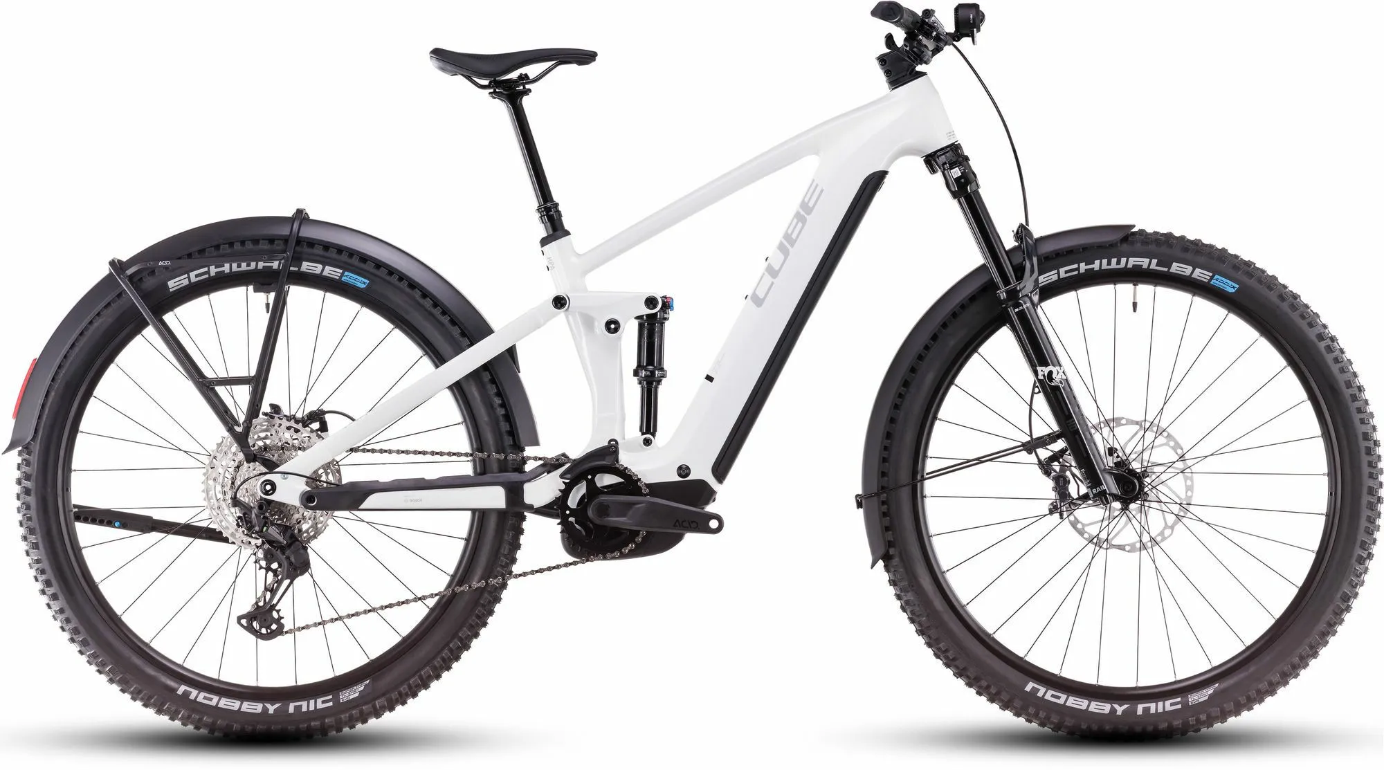 Cube Stereo Hybrid ONE44 EXC 800 Allroad whitemarble´n´black 29" 800 Wh Diamant