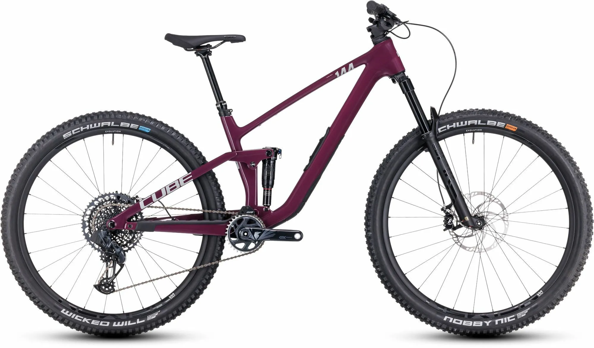 Cube Stereo ONE44 C:68X SLX wine´n´grey 29" Diamant, Dunkelrot, L Cube Stereo ONE44 C:68X SLX wine´n´grey 29" Diamant, Dunkelrot, L