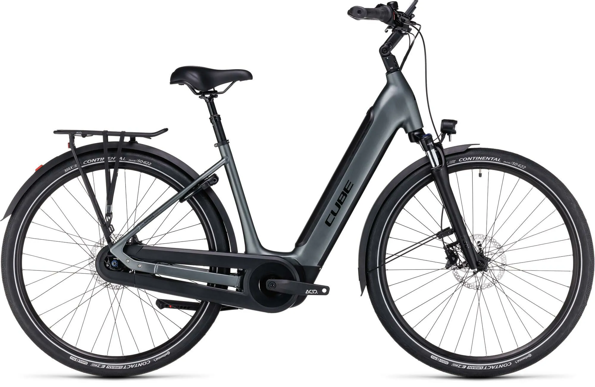 Cube Supreme Hybrid Pro 625 flashgrey´n´black 26" 625 Wh Wave, Hersteller-flashgrey´n´black, 42cm Cube Supreme Hybrid Pro 625 flashgrey´n´black 26" 625 Wh Wave, Hersteller-flashgrey´n´black, 42cm