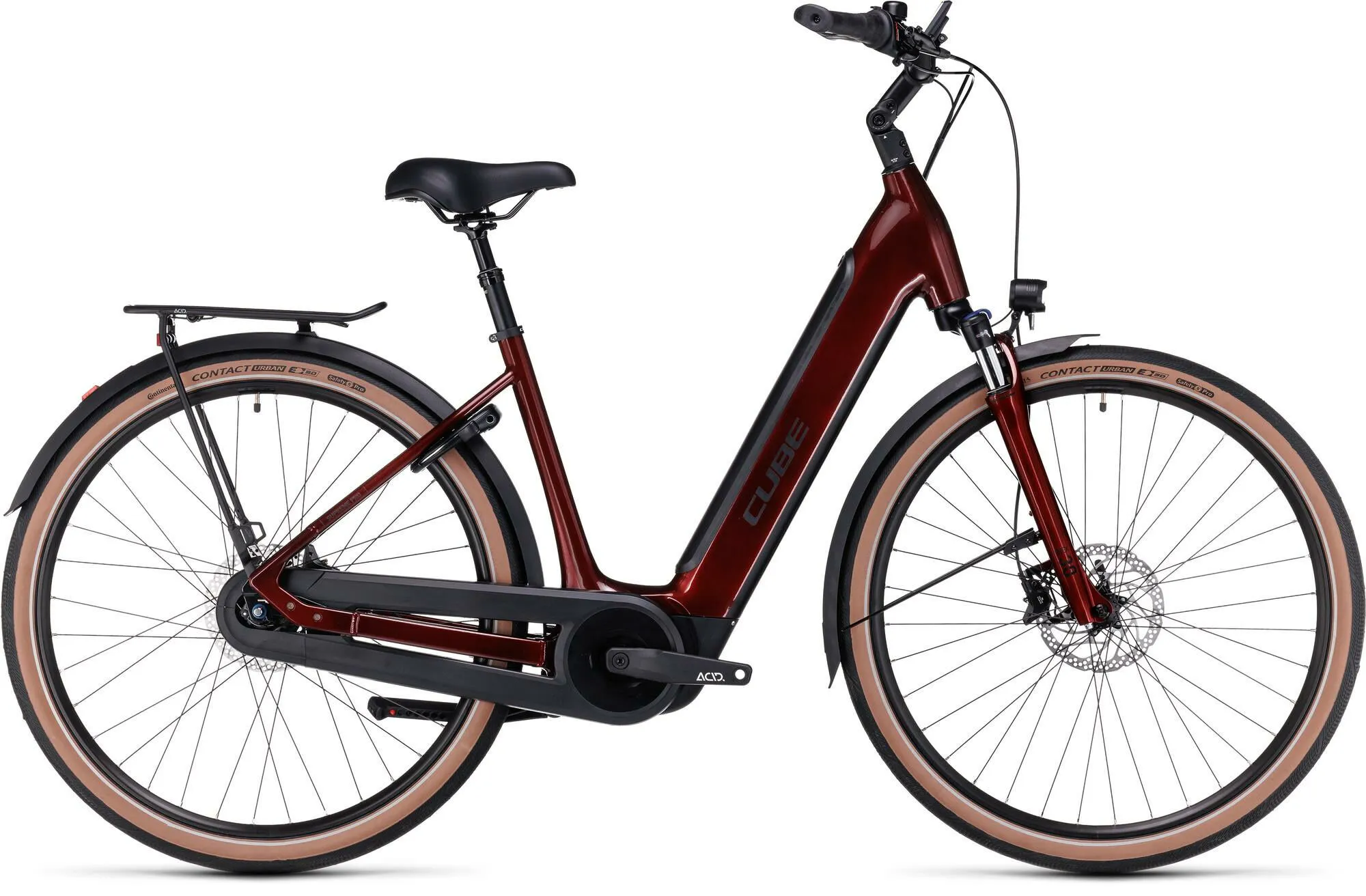 Cube Supreme Hybrid Pro 625 red´n´black 28" 625 Wh Wave, Dunkelrot, 46cm Cube Supreme Hybrid Pro 625 red´n´black 28" 625 Wh Wave, Dunkelrot, 46cm
