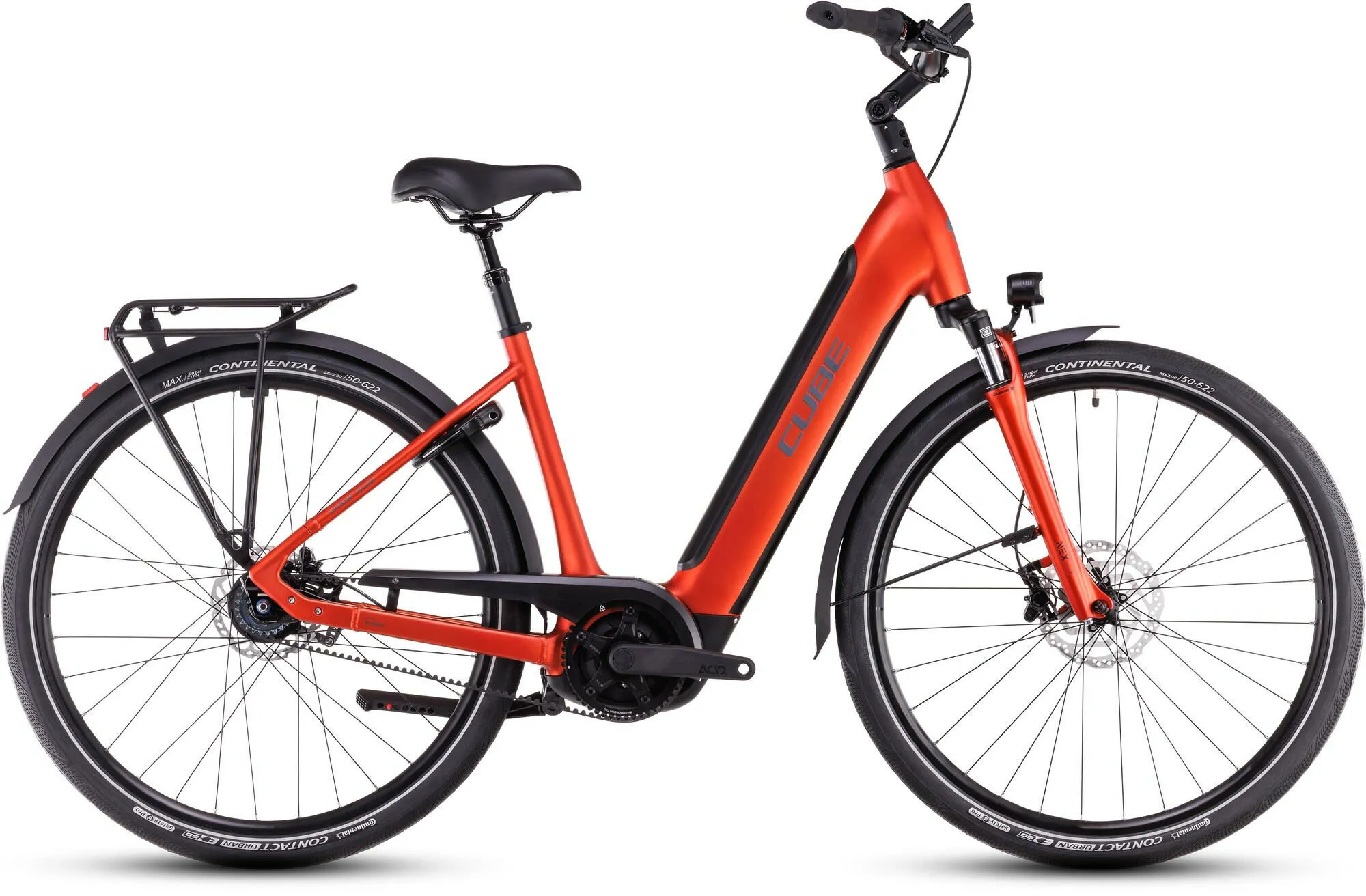 Cube Supreme RT Hybrid Deluxe EX 625 fireorange´n´lunar 28" 625 Wh Wave Cube Supreme RT Hybrid Deluxe EX 625 fireorange´n´lunar 28" 625 Wh Wave