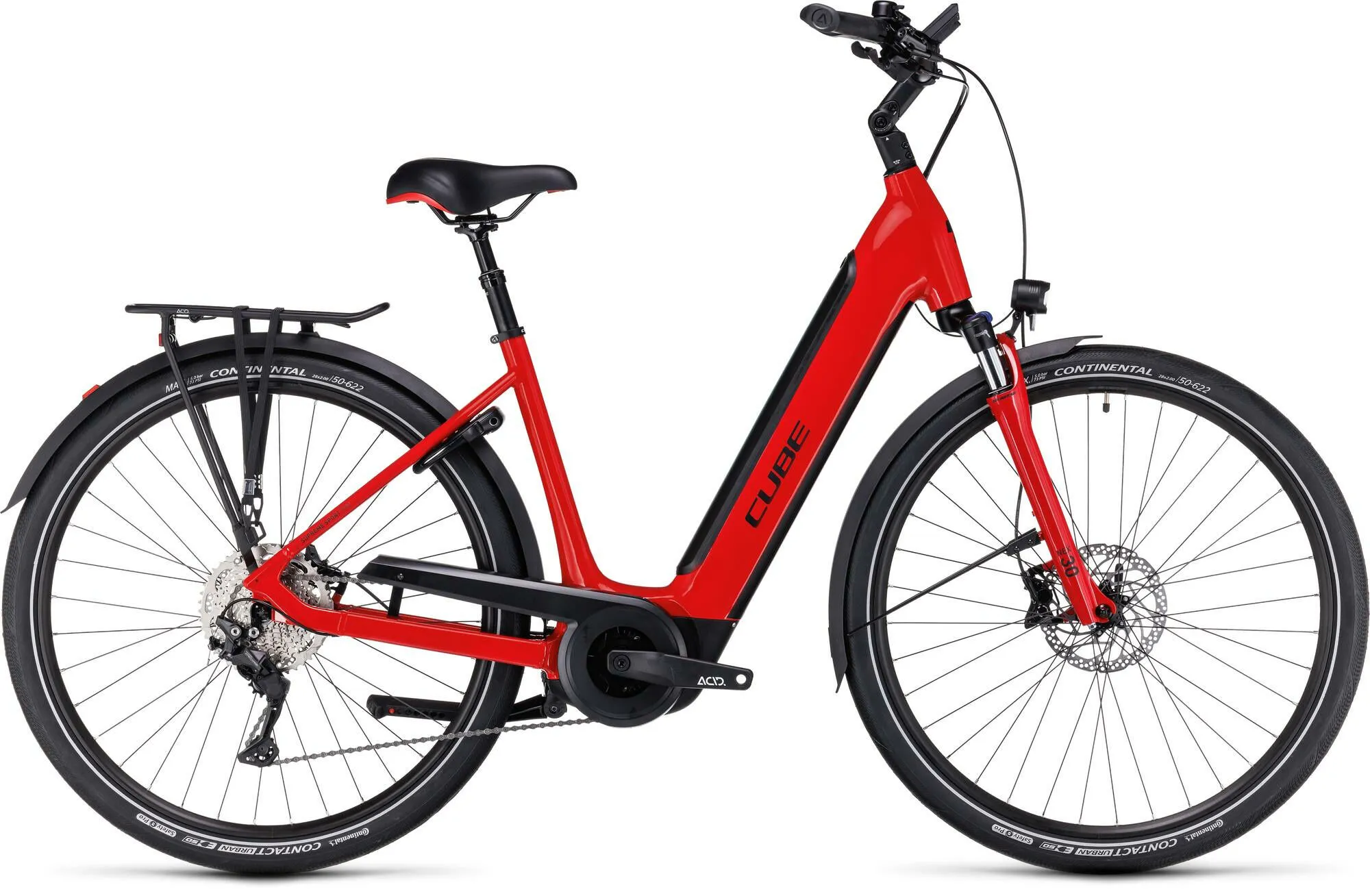 Cube Supreme Sport Hybrid Pro 625 red´n´black 28" 625 Wh Wave Cube Supreme Sport Hybrid Pro 625 red´n´black 28" 625 Wh Wave